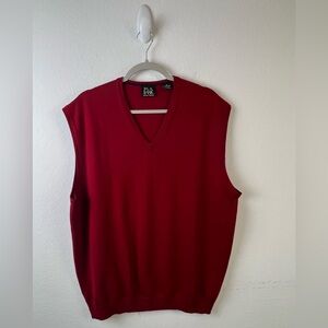 Jos A Bank Merino Wool Vest